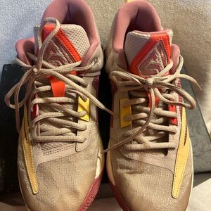 Nike Pink and Tan Sneakers